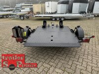 Lorries MT-2 BLACK EDITION Motorrad - Anhänger absenkbar und zum Zusammenklappen ALU Felgen - 750 kg ungebremst - 100 KM/H