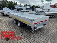 EDUARD 4018 -GD- 3 Seitenkipper, Bordwände 30cm -3500kg- E & H-Pumpe - Lfh: 63cm -195/50R13