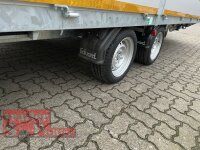 EDUARD 5020 -GD- Hochlader, kippbar, Auffahrklappe, Bordwände 30cm -3500kg- E-Pumpe - Lfh: 63cm -195/50R13