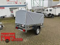 martz Basic 200 KIPP - 750 kg Anhänger 201 x 106 mit ECO Hochplane 110 cm Innenhöhe - SB