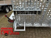 martz BAU-3 300/2 S 2,7T - 2700 kg Baumaschinentransporter - Heckrampe