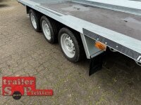 martz BAU-3 400/3 S  3,5T 3500 kg TRIDEM Baumaschinentransporter - Heckrampe