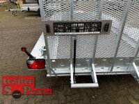 martz BAU-3 400/3 S  3,5T 3500 kg TRIDEM Baumaschinentransporter - Heckrampe