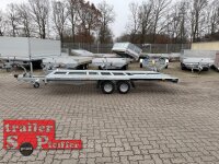 martz GT KIPPBAR 4520S 3T Autotrailer / Autotransporter - anlegbare Rampen - niedriger Auffahrwinkel