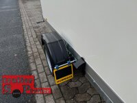 HUMBAUR HKT 183117-18P I 310 x 176 x 180 I 1800 KG I Absenkanhänger Koffer mit Hydraulik