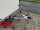 HUMBAUR HKT 183117-18P I 310 x 176 x 180 I 1800 KG I Absenkanhänger Koffer mit Hydraulik