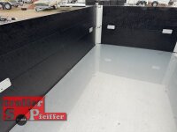 WM Meyer HLNK 1523/141 BLACK EDITION - 1500 kg ALU Rückwärtskipper gebremst mit ALU Bordwandaufsatz