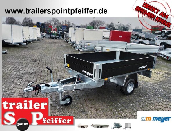 Aussteller / WM Meyer HLNK 1523/141 BLACK EDITION - 1500 kg ALU Rückwärtskipper gebremst