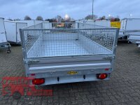 HUMBAUR HUK 273117 I 314 x 175 I 2700 KG I Rückwärtskipper mit Handpumpe mit SI-GI Laubgitter