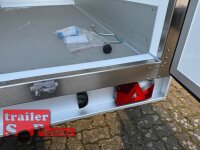 Aussteller / WM Meyer AZK 2730/156 TK Tiefkühler Kofferanhänger - mit Rohrbahn