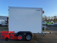 Aussteller / WM Meyer AZK 2730/156 TK Tiefkühler Kofferanhänger - mit Rohrbahn