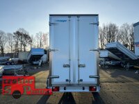 Aussteller / WM Meyer AZK 2730/156 TK Tiefkühler Kofferanhänger - mit Rohrbahn