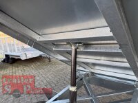 WM Meyer HLNK 1523/141 BLACK EDITION - 1500 kg ALU Rückwärtskipper gebremst mit Hochplane EDITION Black Bil - Spitzdach 1R