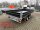 HUMBAUR HTK 3500.37 STAHL I 363 x 185 I 3500 KG I Dreiseitenkipper mit E-Pumpe - Rampenschacht  mit  Stahlbordwand SCHWARZ