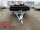 HUMBAUR HTK 3500.37 STAHL I 363 x 185 I 3500 KG I Dreiseitenkipper mit E-Pumpe - Rampenschacht  mit  Stahlbordwand SCHWARZ