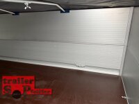 B-Ware I Böckmann 750 KG Alu Anhänger 250x130 mit Aufsatz Flachplane und Bügeln
