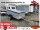 B-Ware I Böckmann 750 KG Alu Anhänger 250x130 mit Aufsatz Flachplane und Bügeln