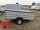 B-Ware I Böckmann 750 KG Alu Anhänger 250x130 mit Aufsatz Flachplane und Bügeln