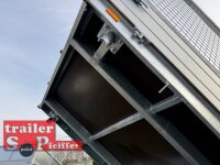 B-Ware I Saris 3 Seitenkipper mit Blattfederung 306 170 3500 2 Elektro - Notpumpe - Rampenschacht und Laubgitter 90 cm