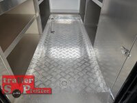 ABVERKAUF I TPV FOODTRAILER - 1300 kg - Verkaufsklappe - Elektrik - Wasserversorgung - Tresen - uvm.