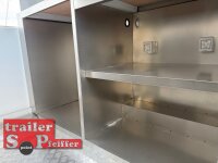 ABVERKAUF I TPV FOODTRAILER - 1300 kg - Verkaufsklappe - Elektrik - Wasserversorgung - Tresen - uvm.