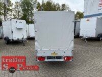 HUMBAUR Startrailer H 752513 ALU 750 kg ungebremst 251 x 131 mit Hochplane SP-Line
