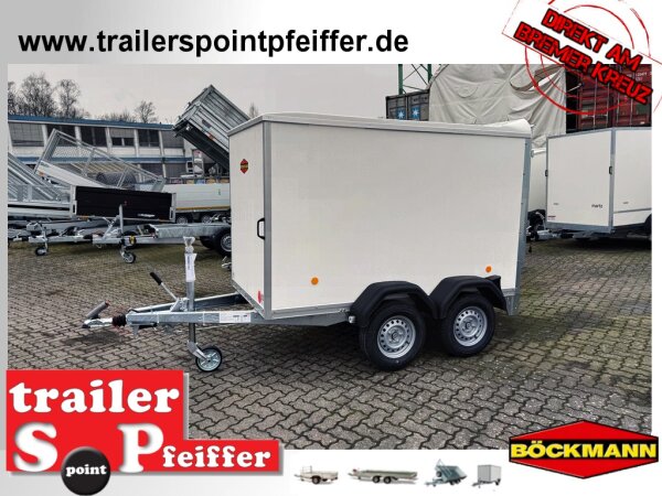 Böckmann KT 2513/20 ECO XXL Tandem Kofferanhänger mit Plywoodwänden