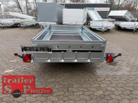 martz UNILADER 300 C 1,3T Universalanhänger kippbar mit Überfahrwand und Bordwandaufsatz