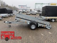 martz UNILADER 300 C 1,3T Universalanhänger kippbar mit Überfahrwand und Bordwandaufsatz