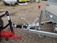 EDUARD 4020 -GD- 3 Seitenkipper, Bordwände 30cm -3500kg- E & H-Pumpe - Lfh: 66cm -195/50R13 mit Stahl - Kastenaufsatz