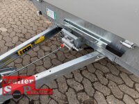 EDUARD 3116 -GD- Heckkipper, Bordwände 30cm -2700kg- E & H-Pumpe - Lfh: 72cm -185/70R13 mit Stahl Kastenaufsatz