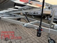 Lorries PLI35-6021 - 3500 kg 6m kippbarer leichter Autotransporter mit ALU Standschienen - rampenlos - TRIDEM