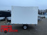EINZELSTÜCK I Böckmann HL-AL 2514/135 ECO XXL Alu - Hochlader Anhänger Hochplane mit Rollo