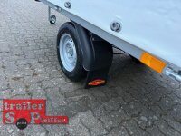 EINZELSTÜCK I Böckmann HL-AL 2514/135 ECO XXL Alu - Hochlader Anhänger Hochplane mit Rollo
