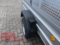 Böckmann TL-AL 2111/10 1000 KG ALU Tieflader Anhänger - gebremst mit Laubgitter