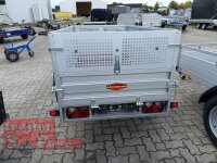 Böckmann TL-AL 2111/10 1000 KG ALU Tieflader Anhänger - gebremst mit Laubgitter