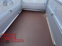 Böckmann TL-AL 2111/10 1000 KG ALU Tieflader Anhänger - gebremst mit Laubgitter