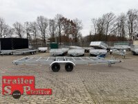 Vlemmix 20FT Container Anhänger 3500 KG Plattform 600x244 - 2 x Achse je 1800 KG
