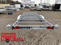 Vlemmix 20FT Container Anhänger 3500 KG Plattform 600x244 - 2 x Achse je 1800 KG