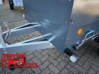TPV KT-EB3 Offroad Plus ANTHRAZIT - Koffer -  Deckelanhänger - gebremst mit verstärkter Dachreling für Dachzelte