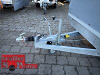 EDUARD 6022 -GT- Hochlader, Bordwände 30cm -3500kg- Lfh: 56cm -195/55R10 mit Hochplane SP-Line Schiebeplane links und rechts
