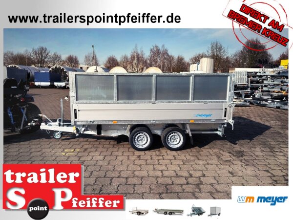 WM Meyer HKC 3031/186 Dreiseitenkipper mit E-Pumpe - Rampenschacht mit SE-KA Kastenaufsatz