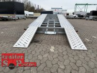 Balhanger OPTI 3045 - 450 x 216 - 3000 kg kippbarer Autotransporter mit ALU Rampen