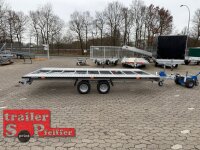 Balhanger OPTI 3045 - 450 x 216 - 3000 kg kippbarer Autotransporter mit ALU Rampen