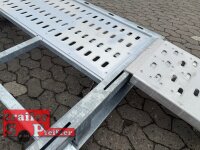 EINZELSTÜCK - Balhanger OPTI 3045 - 450 x 216 - 3000 kg kippbarer Autotransporter mit ALU Rampen