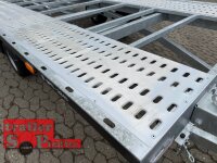 EINZELSTÜCK - Balhanger OPTI 3045 - 450 x 216 - 3000 kg kippbarer Autotransporter mit ALU Rampen