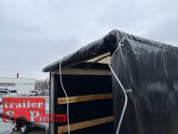 Aussteller / EDUARD 2615 -GE- Hochlader, Bordwände 30cm -1500kg- Lfh: 56cm -195/55R10 mit Hochplane SP-Line - Rollo - Rollfix - vorne EXTRA RUND - Runddach