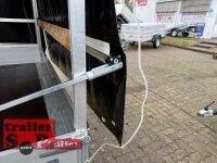 Aussteller / EDUARD 2615 -GE- Hochlader, Bordwände 30cm -1500kg- Lfh: 56cm -195/55R10 mit Hochplane SP-Line - Rollo - Rollfix - vorne EXTRA RUND - Runddach