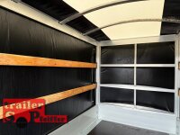 EDUARD 2615 -GE- Hochlader, Bordwände 30cm -1500kg- Lfh: 56cm -195/55R10 mit Hochplane SP-Line - Rollo - Rollfix - vorne EXTRA RUND - Runddach