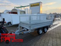 SARIS Dreiseitenkipper 310 176 3500 2 HDS E Heavy Duty STAHL WÄNDE - FULL LED - Rampenschacht - E-PUMPE mit Laubgitter 60 cm